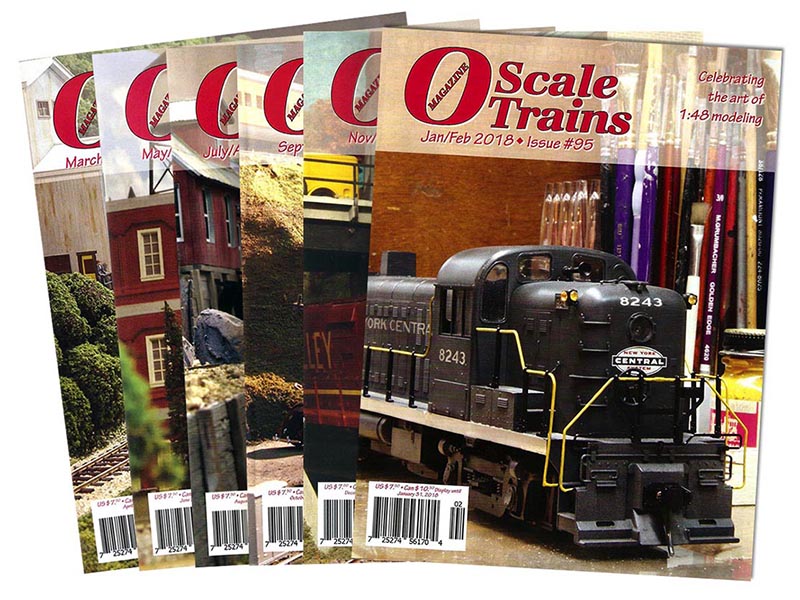 O Scale Trains Transitions to Annual in 2024