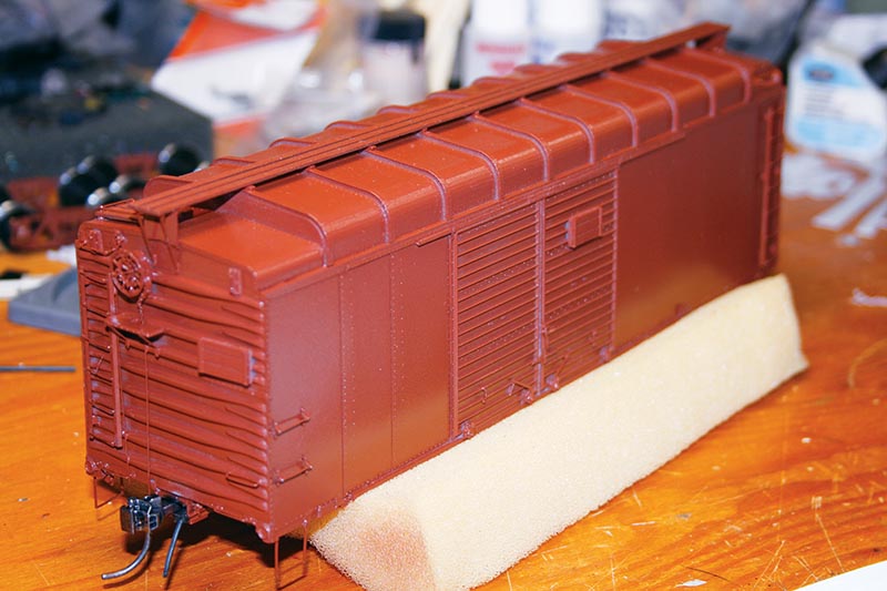 Building Yarmouth Model Works Pennsylvania Railroad X31f Boxcar Kit