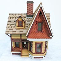 Carl’s Victorian House in O Scale