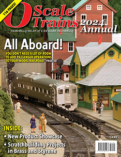 Leaving the Station: The all-new 2024 O Scale Trains Annual